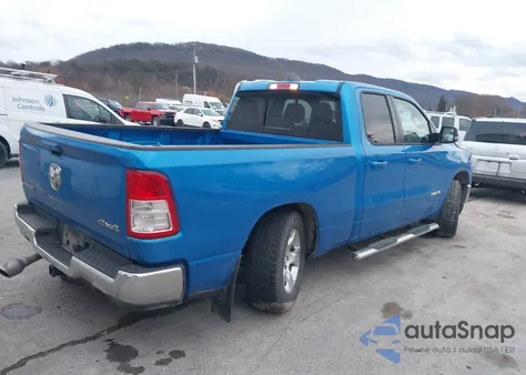 2021 Ram 1500 Big Horn 4X4 6'4 Box из США, поврежденный, VIN 1C6SRFBT5MN759560